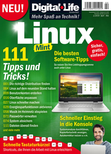 Digital Life Sonderheft Linux-Mint 02/2019