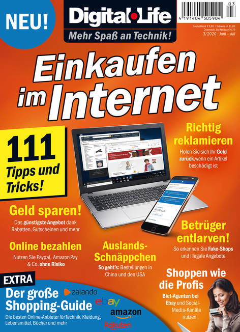 Digital Life Einkaufen im Internet 03/2020