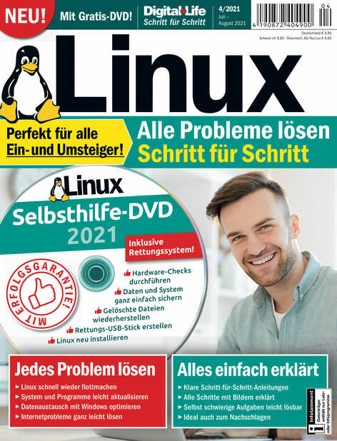 Digital Life Schritt fr Schritt Linux 04/2021