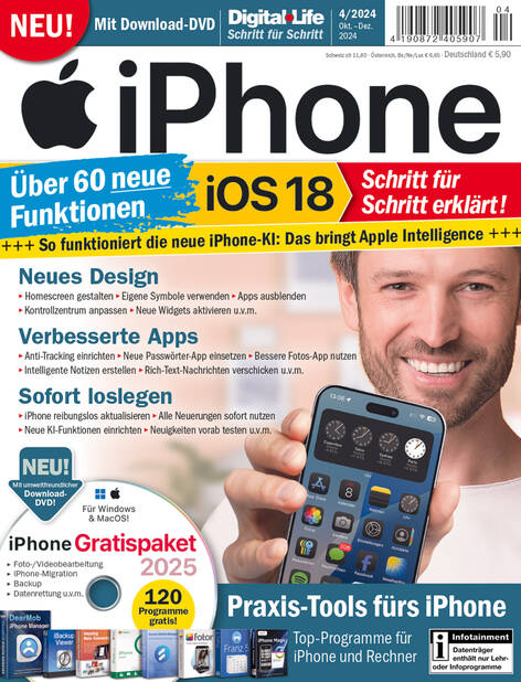 Digital Life Schritt fr Schritt iPhone iOS 18 04/2024