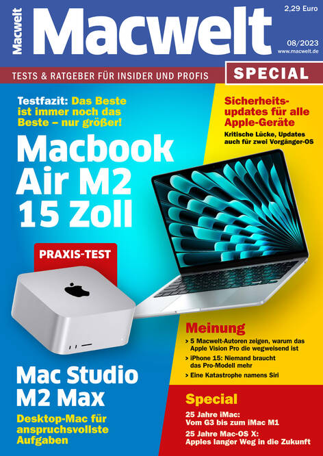 Macwelt Special 08/2023