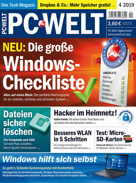 PC-WELT 04/2019