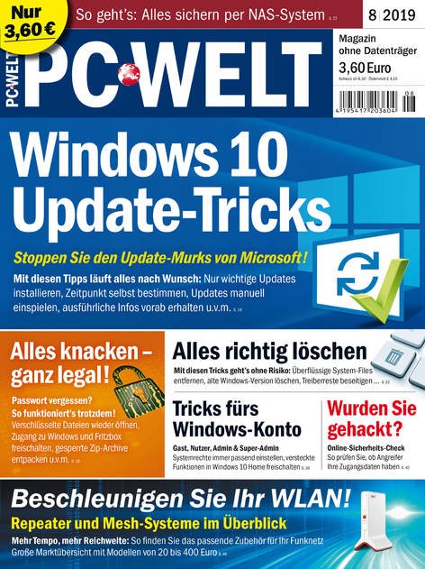 PC-WELT 08/2019