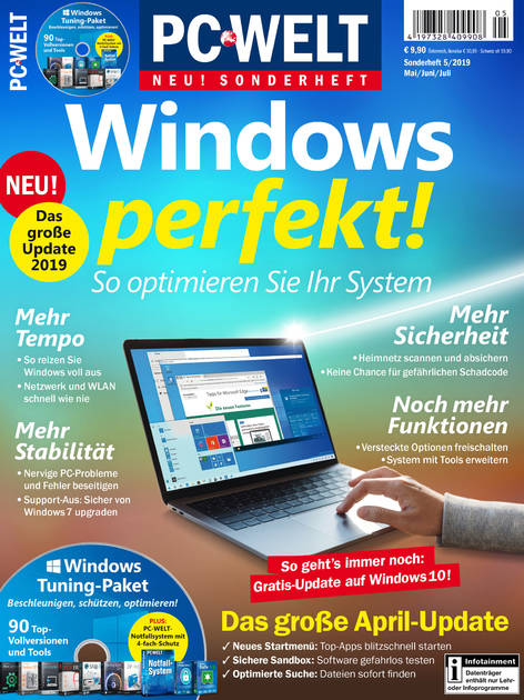 PC-WELT Sonderheft Windows perfekt! 05/2019