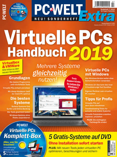 PC-WELT Extra Virtuelle PCs 07/2019