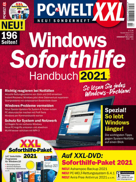 PC-WELT XXL Windows Soforthilfe 03/2021