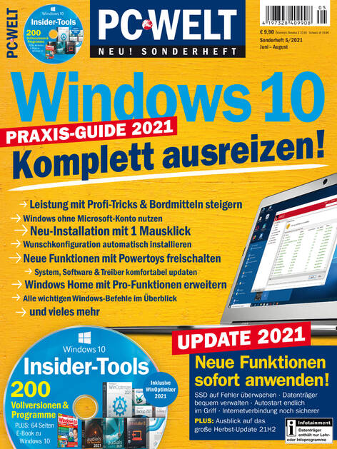 PC-WELT Sonderheft Windows 10 05/2021