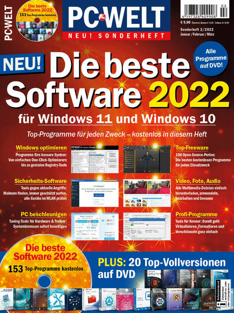 PC-WELT Extra Die beste Software 2022 02/2022