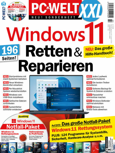 PC-WELT XXL Windows 11 Handbuch 03/2022