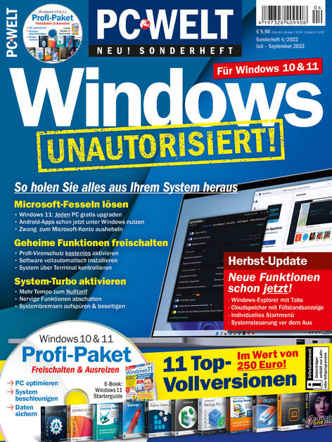 PC-WELT Sonderheft »Windows« 04/2022