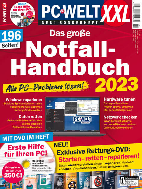 PC-WELT XXL »Notfall-Handbuch« 03/2023