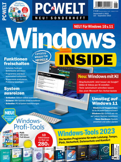PC-WELT Sonderheft Windows Inside 06/2023