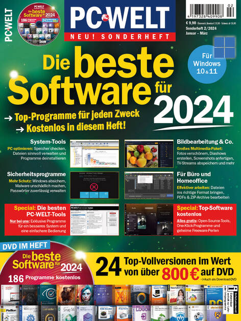 PC-WELT Sonderheft »Die beste Software« 02/2024