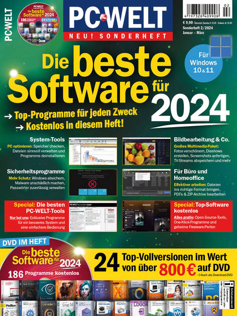 PC-WELT Sonderheft Die beste Software 02/2024