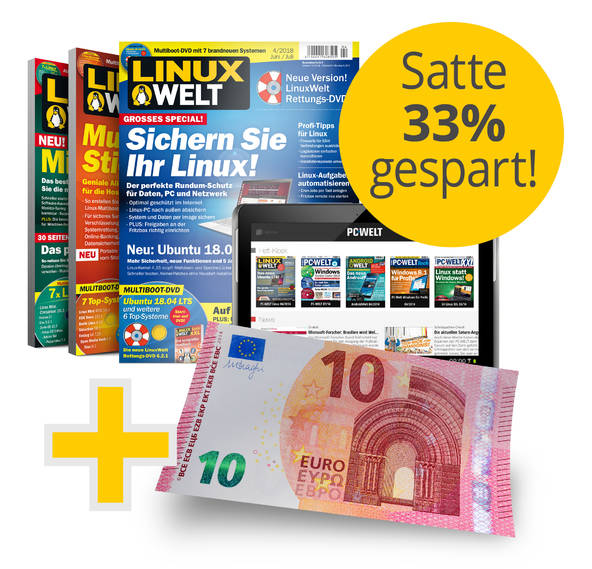 3 x LinuxWelt + Prmie