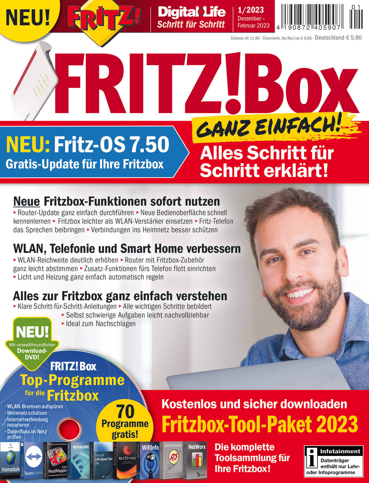 Digital Life Schritt für Schritt »Fritzbox« 01/2023 · Sonderausgaben E