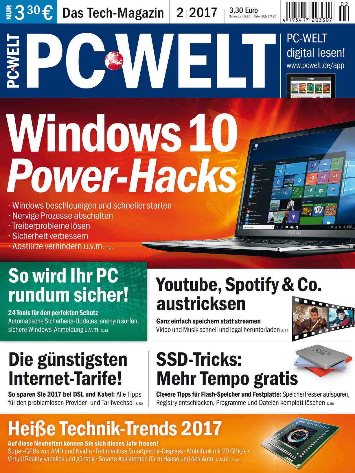 PC-WELT Plus 02/2017 · Einzelausgaben PC-WELT · IDG Shop