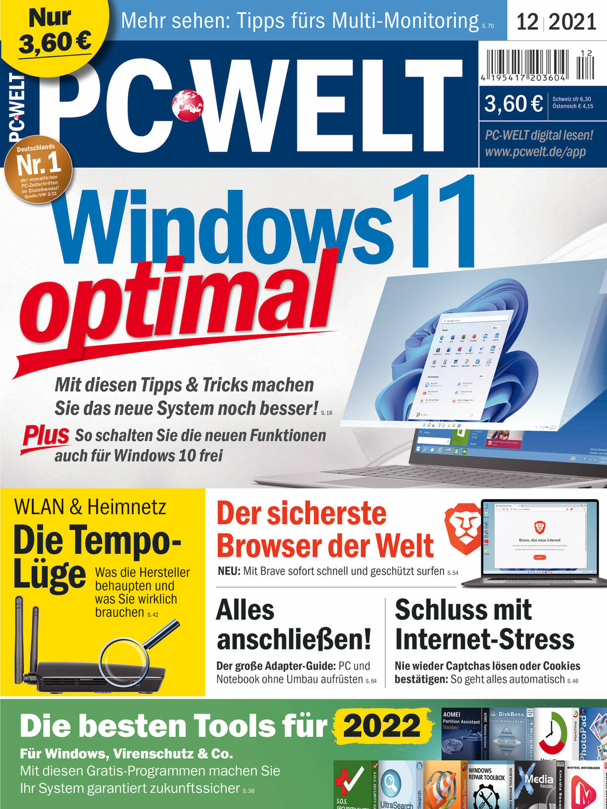 PC-WELT Plus 12/2021 · Einzelausgaben PC-WELT · IDG Shop