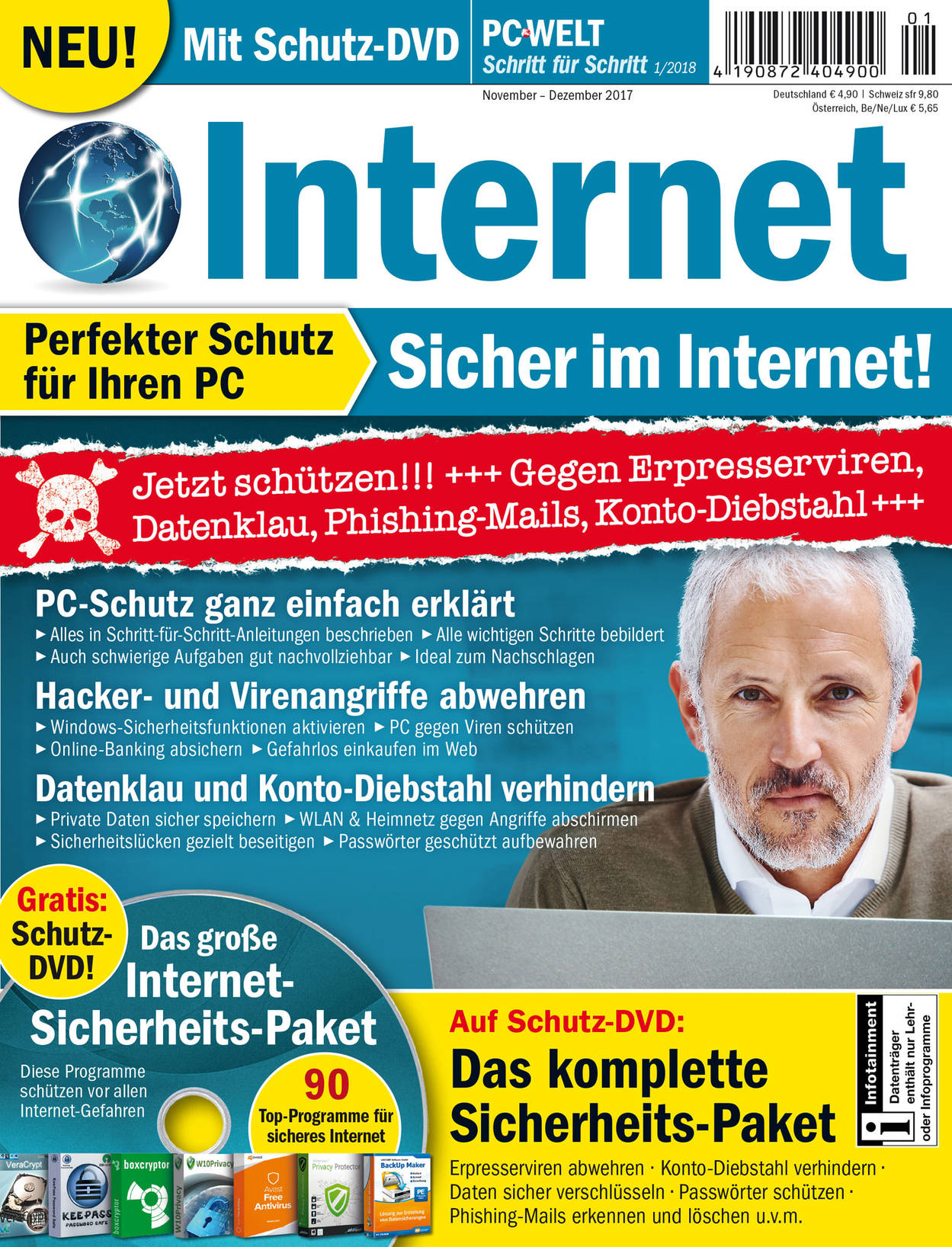 PC-WELT Schritt für Schritt »Sicher im Internet« 01/2018 · Sonderausgaben PC-WELT · IDG Shop