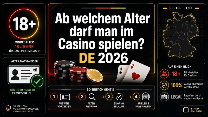 Ab welchem Alter darf man im Casino spielen? DE 2026